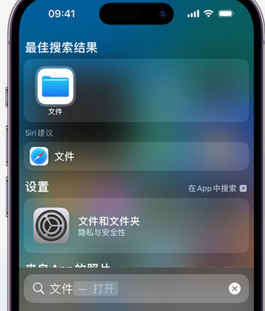 怀来apple维修中心分享iPhone文件应用中存储和找到下载文件 