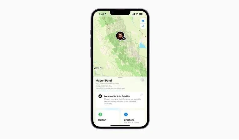 怀来苹果14维修分享iPhone14系列中 FindMy功能通过卫星分享位置方法教程 